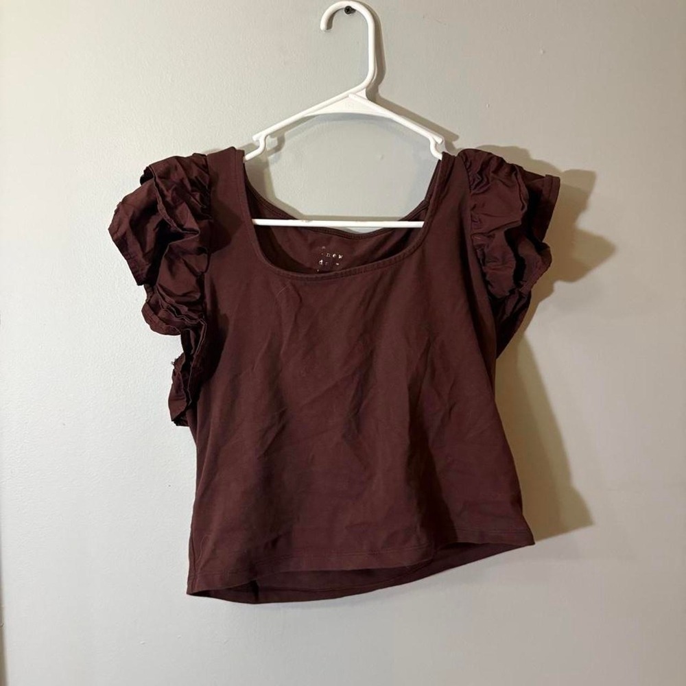a new day ruffle top